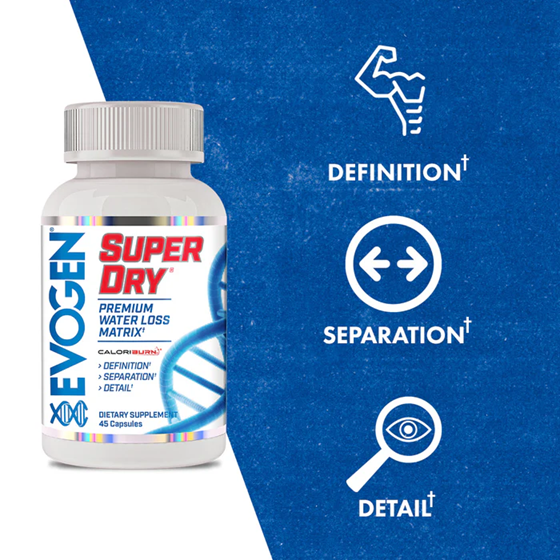 EVOGEN - SUPER DRY FOR WATER LOSS - 45PCS