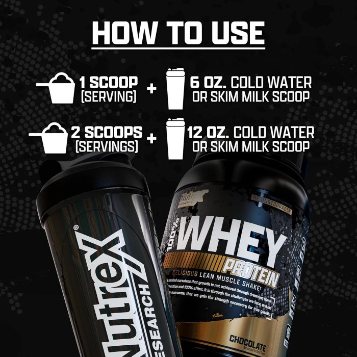 NUTREX - WHEY PROTEIN - 2LB
