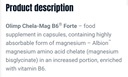Olimp - MAGNESIUM GLYCINATE + B6 - 60PCS