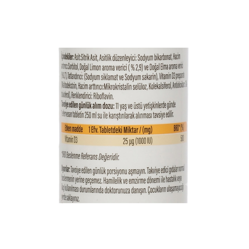 ENERGIA - VITAMIN D3 1000IU - 20PCS
