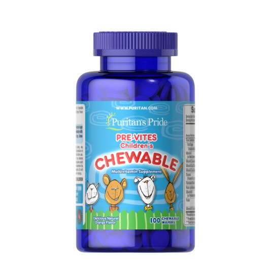 PURITAN'S PRIDE - CHILDREN'S MULTIVITAMIN - 100CHEW