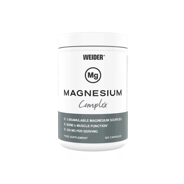 WEIDER - MAGNESIUM COMPLEX 250MG - 120PCS