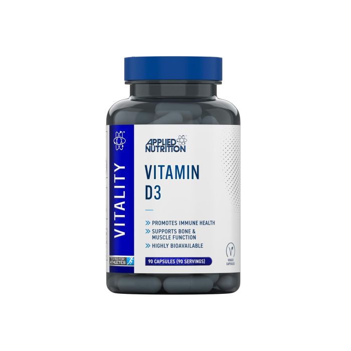 APPLIED NUTRITION - VITALITY VITAMIN D3 3000IU - 90PCS