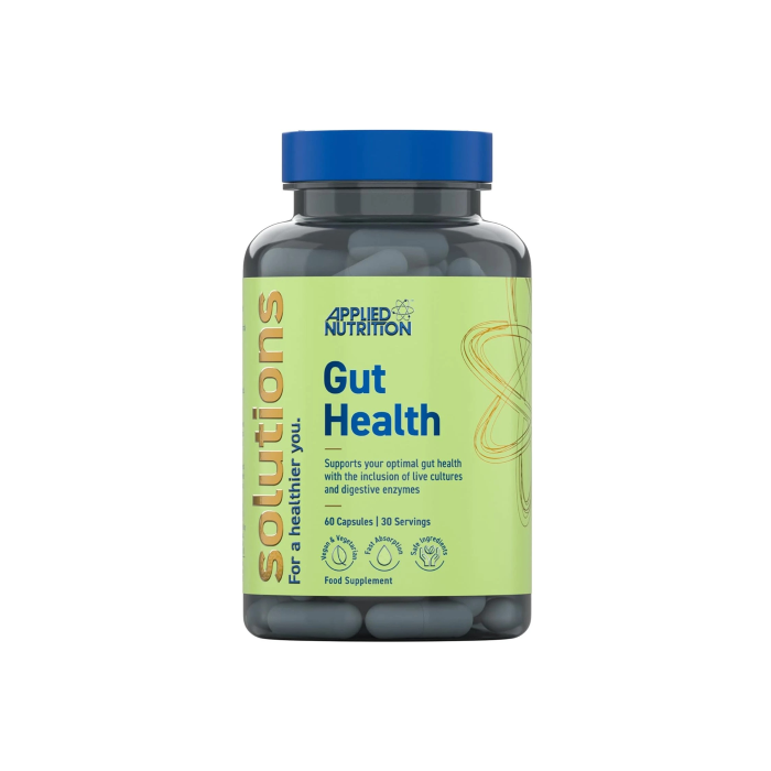 APPLIED NUTRITION - GUT HEALTH - 60PCS 