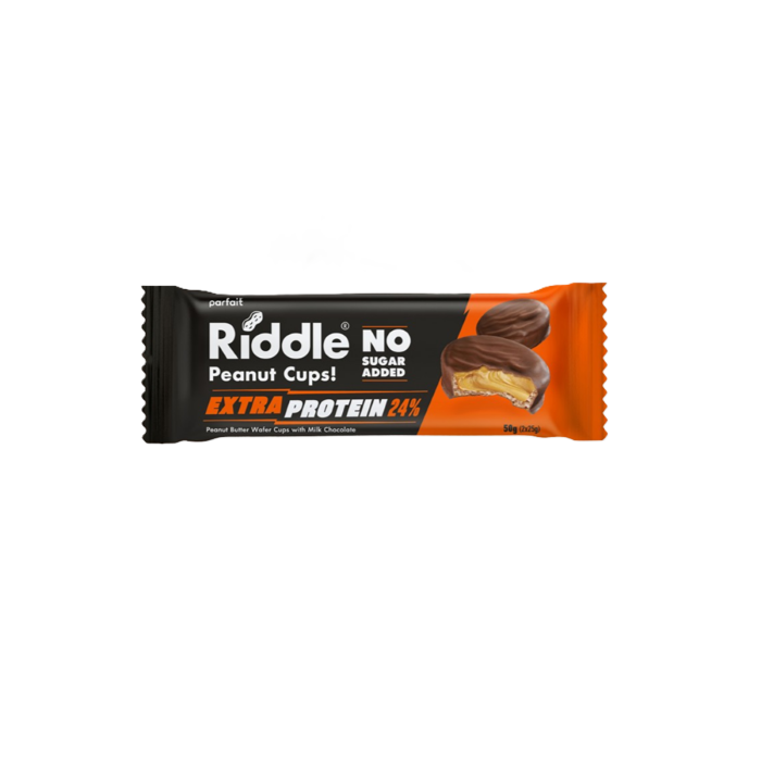 PARFAIT - RIDDLE PEANUT CUPS EXTRA PROTEIN - 50G