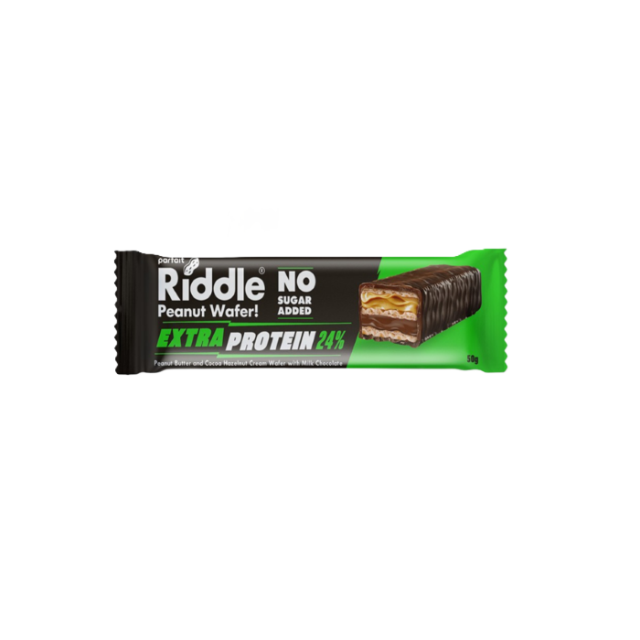 PARFAIT - RIDDLE PEANUT WAFER EXTRA PROTEIN - 50G