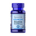 PURITAN'S PRIDE - BIOTIN 10,000MCG - 50PCS