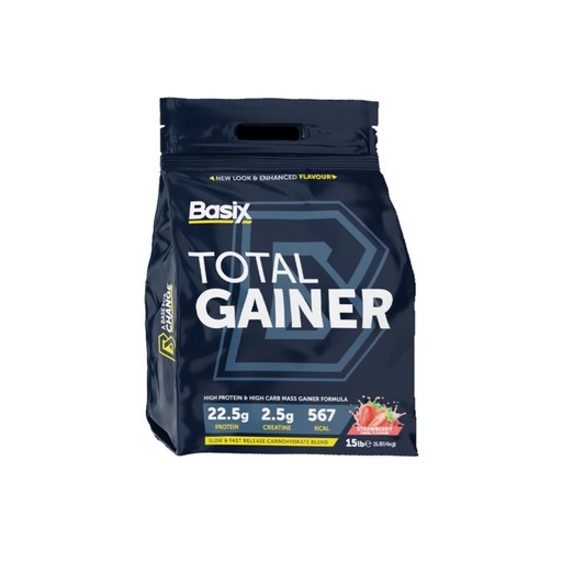 [UT-10632] BASIX - TOTAL GAINER - 15LB (Strawberry)