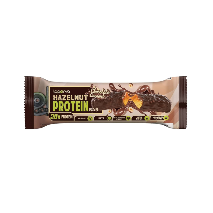 LAPERVA - HAZELNUT PROTEIN - CHOCOLATE CARAMEL - 60G