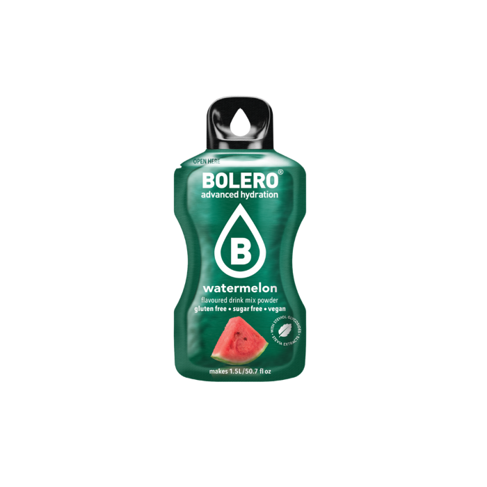 [UT-12619] BOLERO - ADVANCED HYDRATION "Water flavourings"- 3G (watermelon)