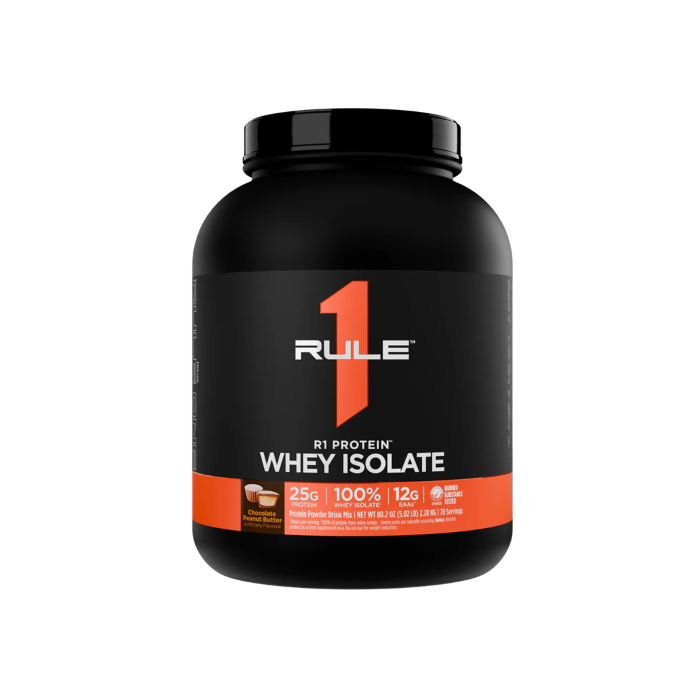 RULE 1 - WHEY ISOLATE - 5LB