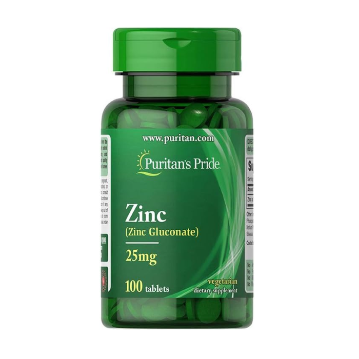 PURITAN'S PRIDE - ZINC 25MG - 100PCS