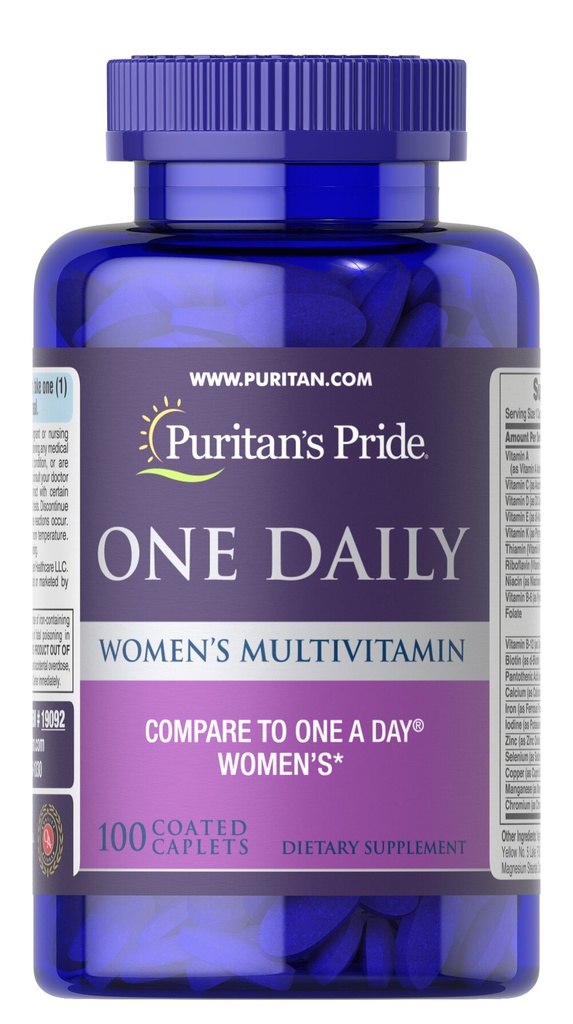 PURITAN'S PRIDE - ONE DAILY WOMEN - 100PCS
