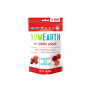 YUM EARTH - ORGANIC POPS - 85G