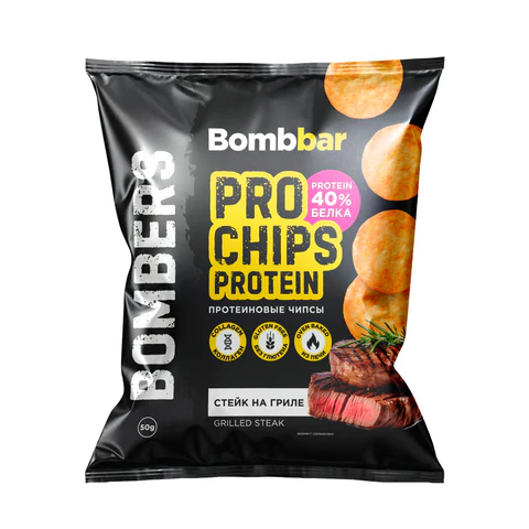 BOMBBAR - PROTEIN CHIPS - 50G