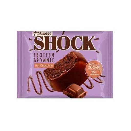 [UT-11600] FITNESS SHOCK - BROWNIE - 50G (HOT CHOCOLATE)