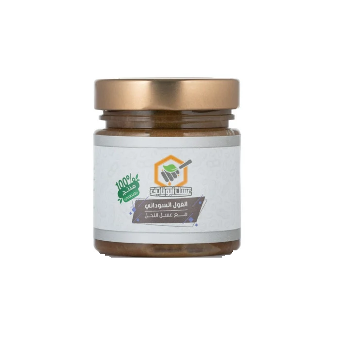 عسل ابونايف - عسل مع الفول السوداني - 250 جرام