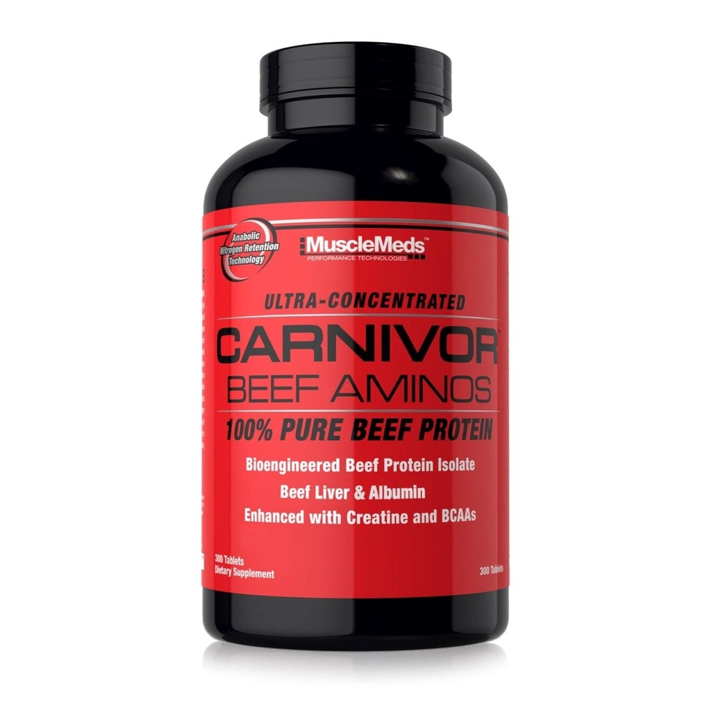 MUSCLEMEDS - CARNIVOR BEEF AMINO - 300PCS