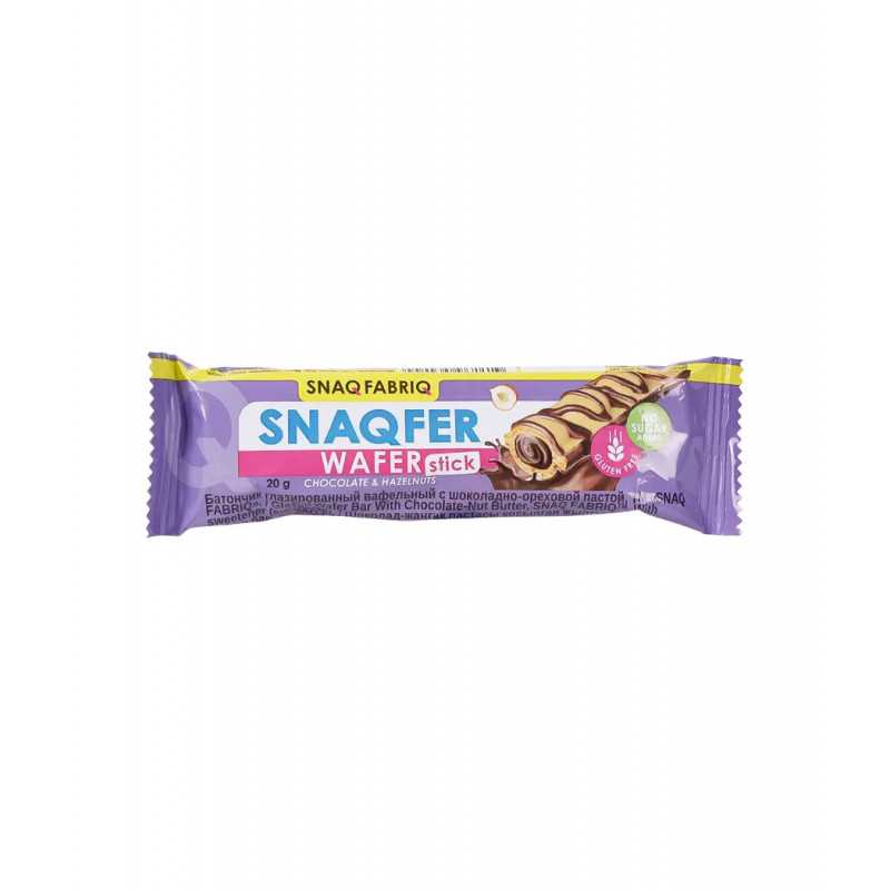 SNAQ FABRIQ - GLAZED WAFER BAR - 20G