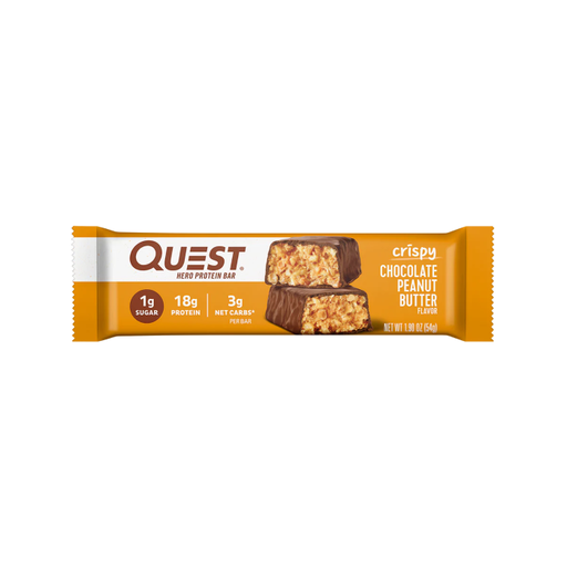 [UT-11755] QUEST - CRISPY HERO PROTEIN BAR - 54G (CHOCOLATE PEANUT BUTTER)