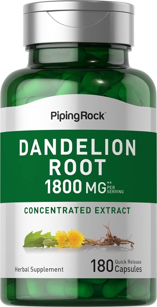 PIPING ROCK - DANDELION ROOT - 180PCS
