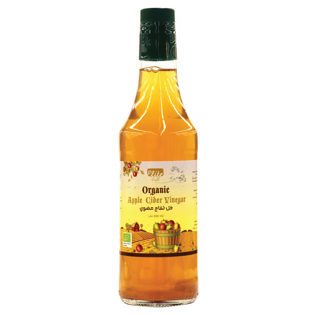 ELITE - ORGANIC APPLE CIDER VINEGAR - 500ML