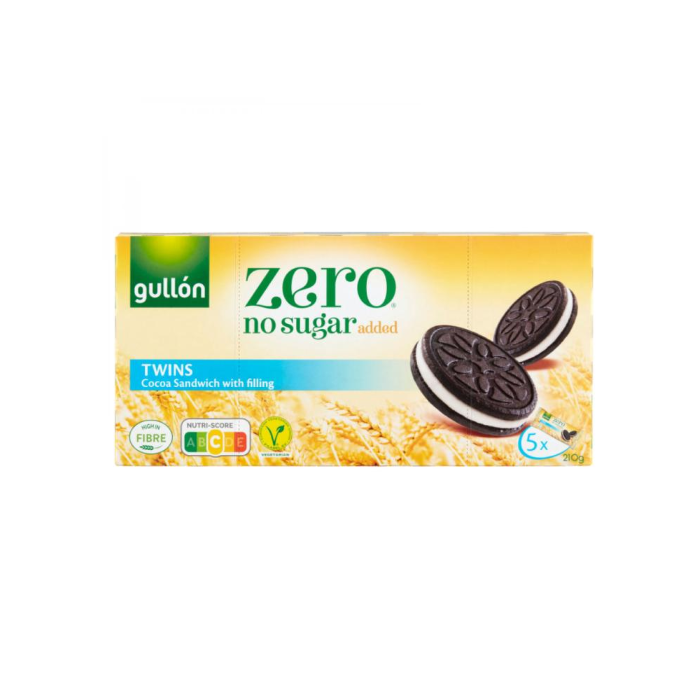 GULLON - TWINS CACAO SANDWICH - 210G