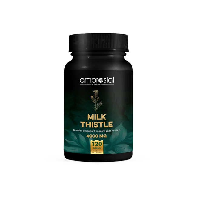 AMBROSIAL - MILK THISTLE EXTRACT 4000MG - 120PCS