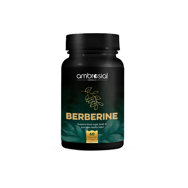 AMBROSIAL - BERBERINE HCL 500MG - 60PCS