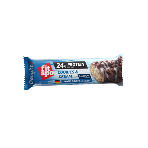 [UT-11615] FITSPO - DELIGHT CRUNCHY CHOCOLATE  - 64G (COOKIES & CREAM)