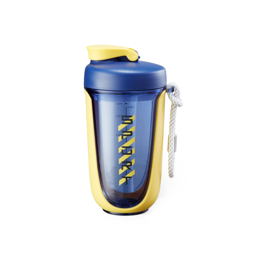 [UT-12786] CMSH SPORT - PROTEIN SHAKER - 590ML (BLUE/YELLOW)