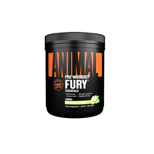 [UT-12686] ANIMAL - FURY PRE WORKOUT - 322G (GREEN APPLE)