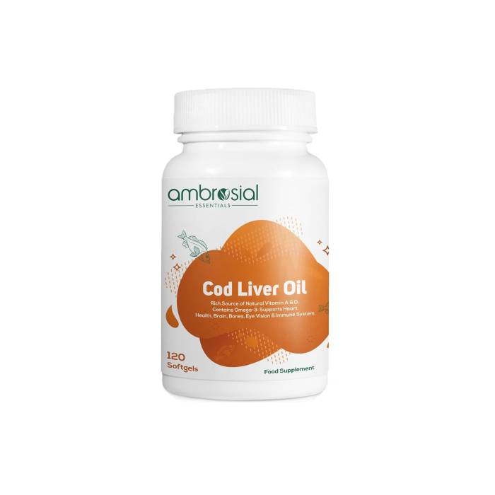 AMBROSIAL - COD LIVER OIL - 120PCS