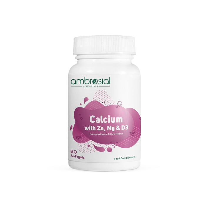 AMBROSIAL - CALCIUM + MG + ZC + D3 - 60PCS