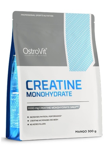 [UT-11956] OSTROVIT - CREATINE MONOHYDRATE "FLAVOURED" - 300G (CoLa)