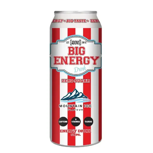 [UT-12641] ADONIS - BIG ENERGY DRINK RTD - 500ML (MOUNTAIN ICE)
