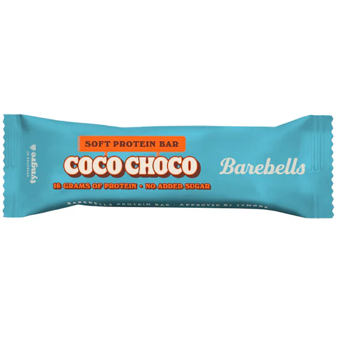 BAREBELLS - SOFT PROTEIN BAR - 55G