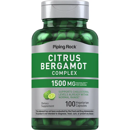 PIPING ROCK - CITRUS BERGAMOT 1500MG - 100PCS