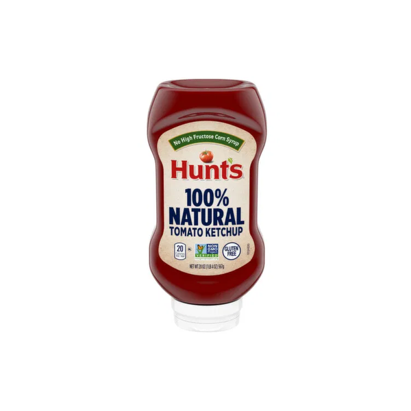 HUNT'S - TOMATO KETCHUP 100% NATURAL - 397G