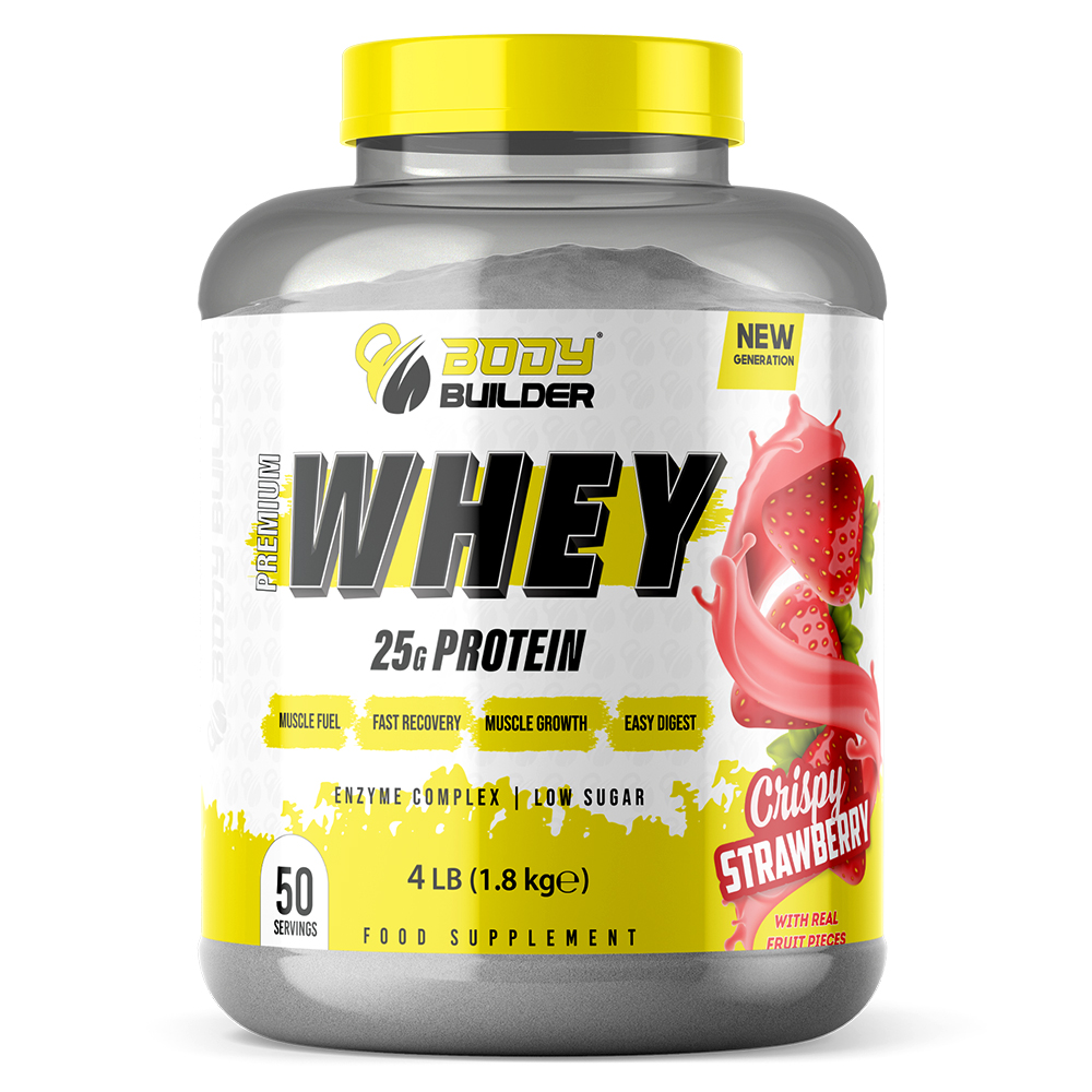 BODY BUILDER - WHEY PROTEN CRISPY - 4LB